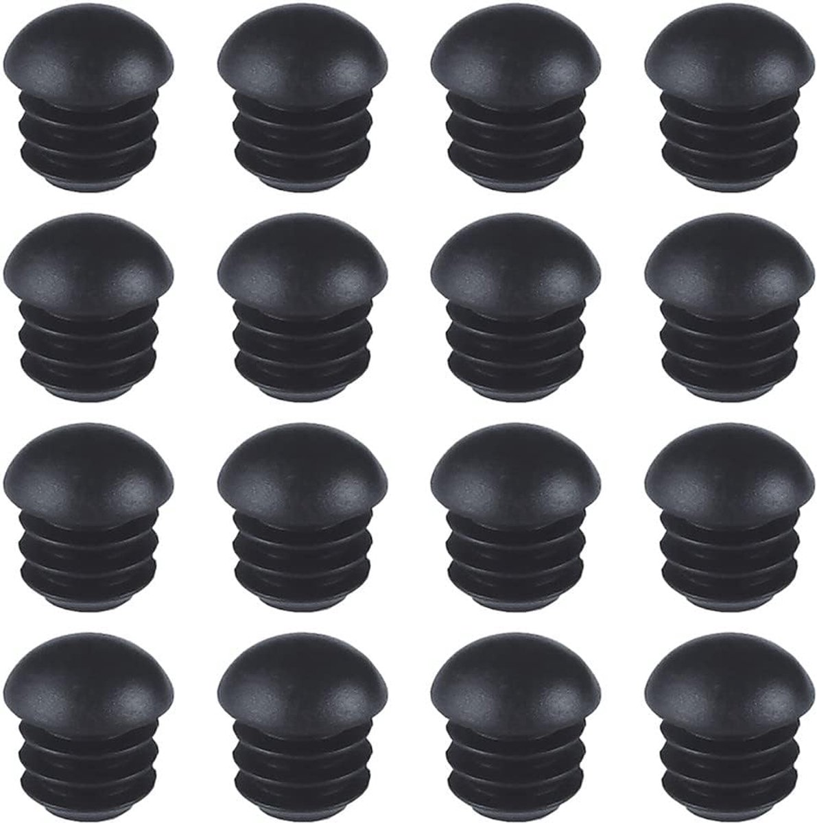 Zitcaps ronde beschermcaps voor meubelpootjes - 16mm diameter - polyethyleen kunststof - ShopVlot