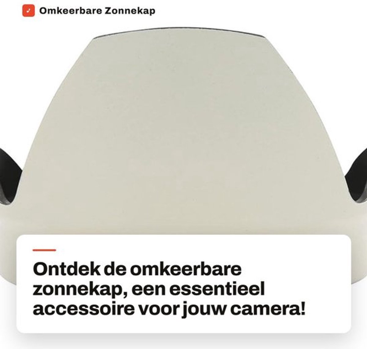 Zonnekap Omkeerbaar - Voor EF 28-300mm f/3.5-5.6L IS USM - ABS Materiaal - Lichtgewicht 41 g - Voorkomt Reflectie - Geschikt voor Flitsfotografie - Lenskap