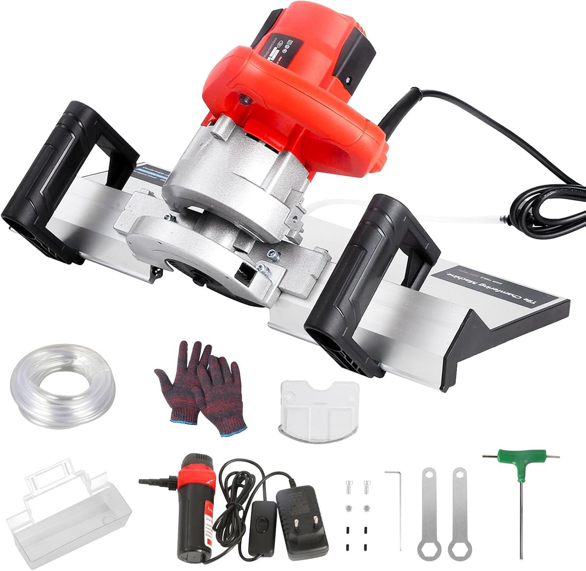 Elektrische tegelsnijder 1200W - nat snijden - 110 mm diamantzaagblad - efficiënt en nauwkeurig - ShopVlot