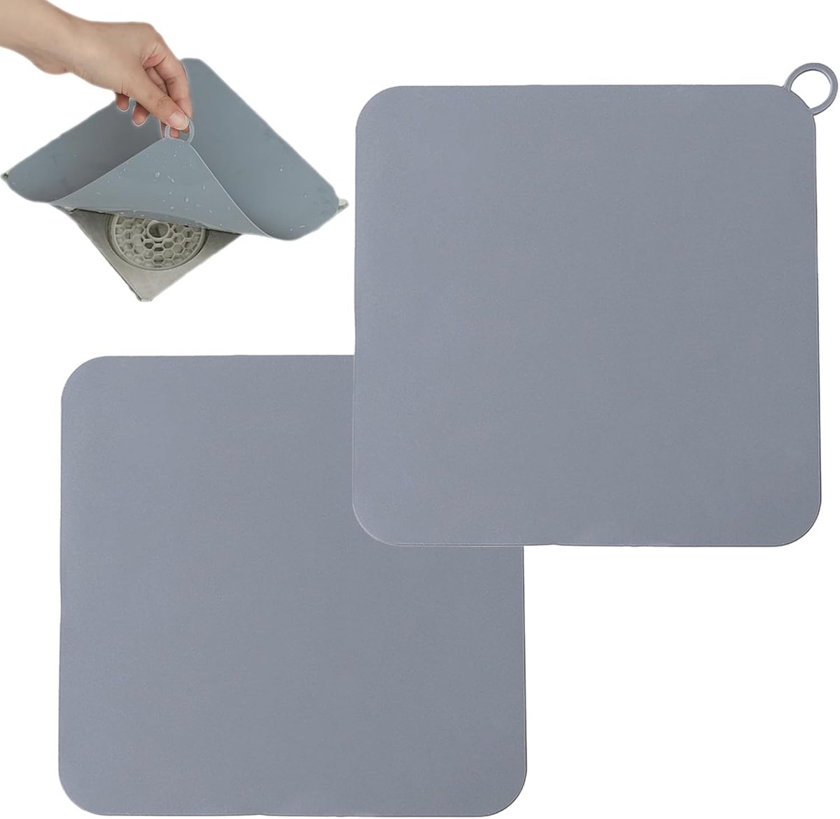 Douchekop set van 2 - Silicone - Geurwerende functie - Optimaal hygiëne in huis - ShopVlot