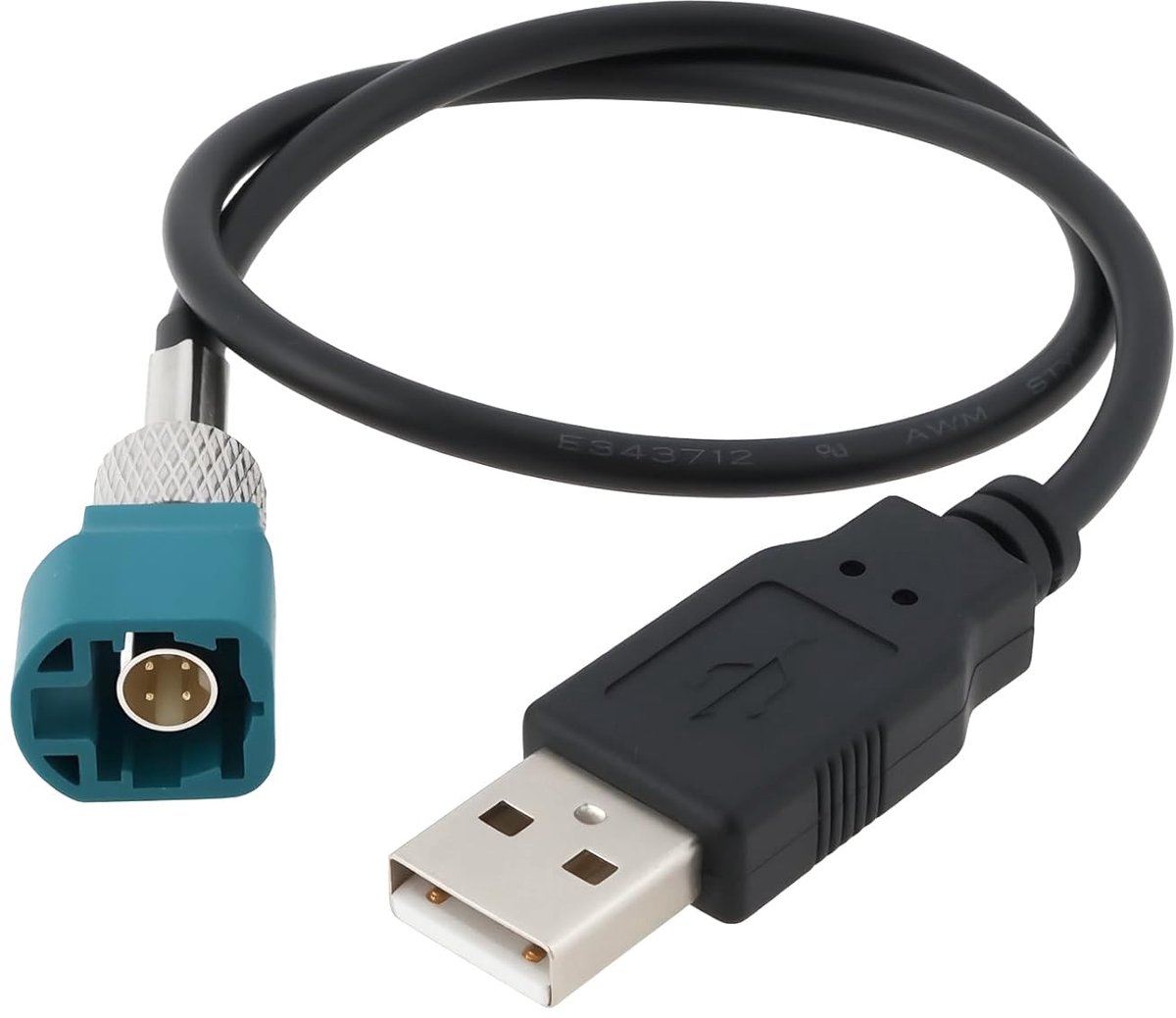 Car Most Hosts USB to HSD LVDS Adapter Cable 30cm for Car Audio Navigation - ShopVlot