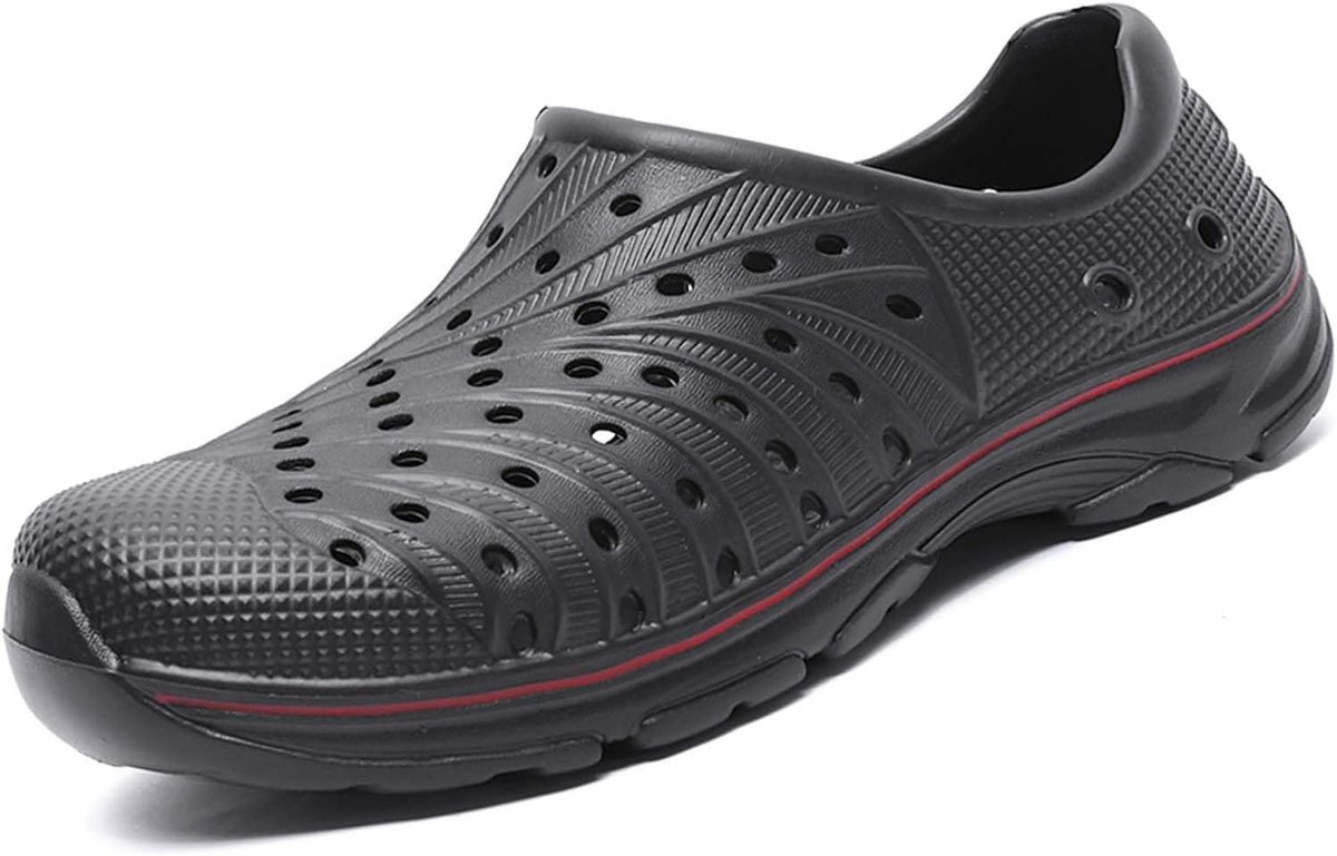 CERYTHRINA Heren Tuin Klompen Schoenen Outdoor Ademend Slip op Zachte Rubber Sandalen Strand EVA Water Schoenen - ShopVlot