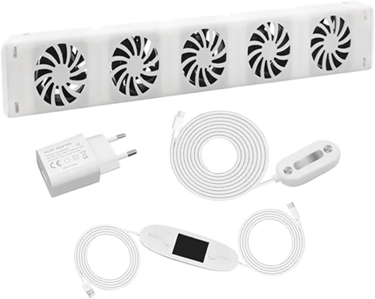 QH Turbo Booster Radiator Ventilator Enkele Set - ShopVlot