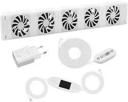 QH Turbo Booster Radiator Ventilator Enkele Set - ShopVlot