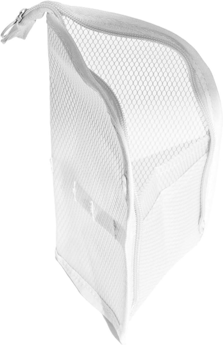 Tandenborstel Reisetui - Opbergtasje Toilettas - Reizen Hygiëne - Waterdichte Bescherming - 23x13x1.5 cm - Wit