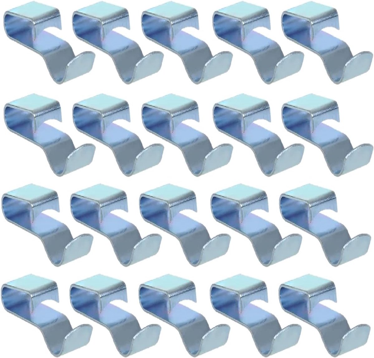 Pack of 50 Chassis Clips for Cables Ø 8 mm Cable Mount Cable Clamp 43 mm - ShopVlot
