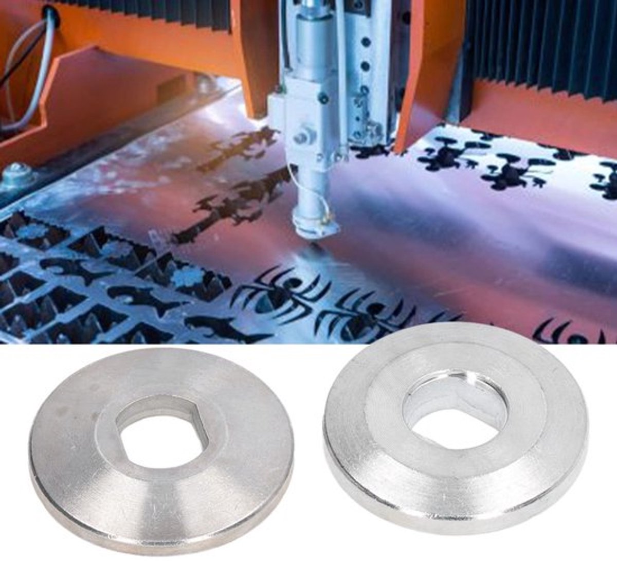 Zaagblad 10 Inch - Hardmetaal Drukplaat - 2-Delige Set - Slijtvast - Geschikt voor Aluminium Zaagmachines - Compact Ontwerp