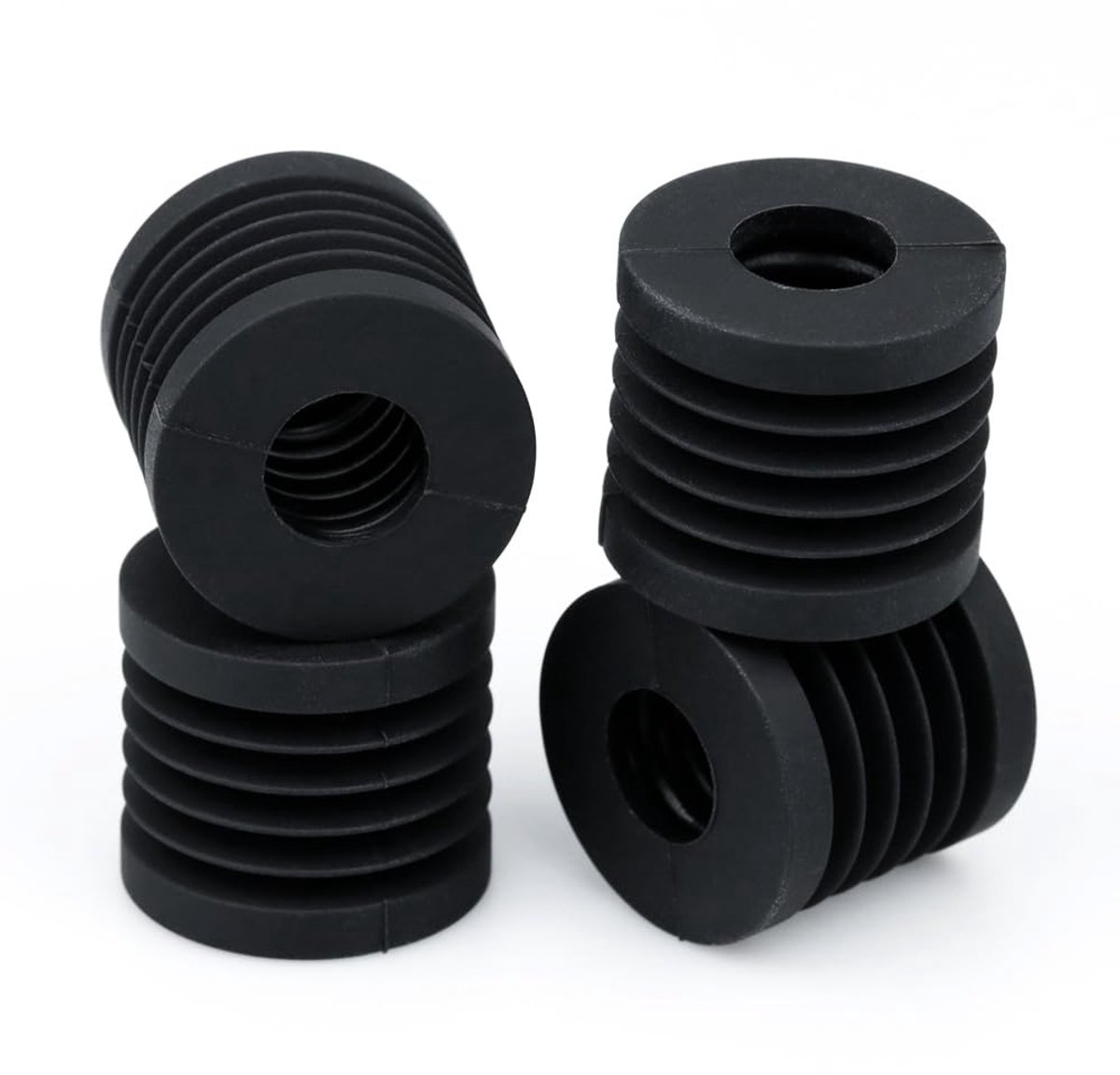 Silicone rubber voetpads 29.2mm - 4 stuks - schokabsorberend - vermindert trillingen bij 3D-printer - ShopVlot