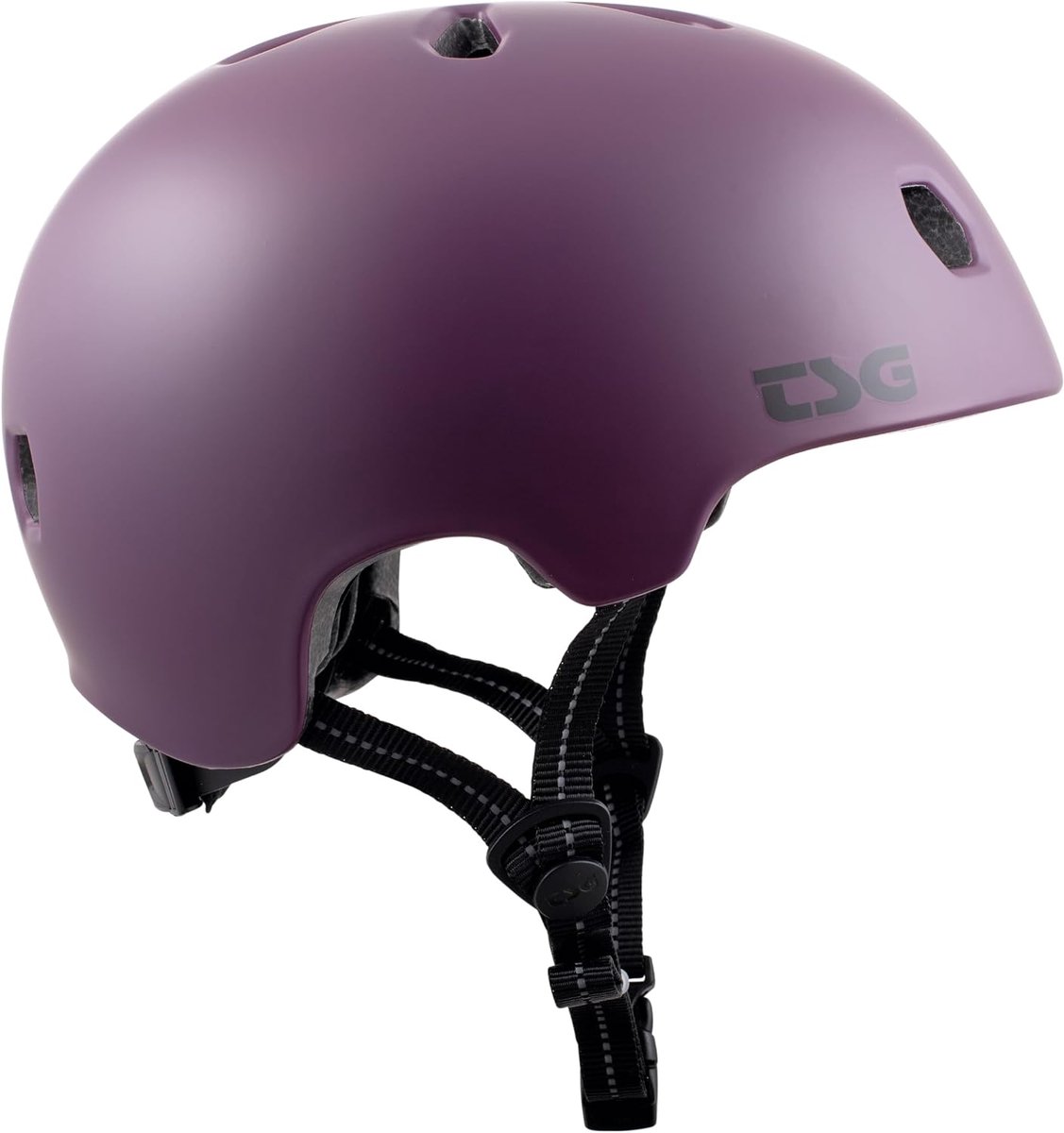 Fietshelm S/M - Satijn Grape Royal - Ergonomisch en duurzaam - Optimale bescherming voor skaters - ShopVlot