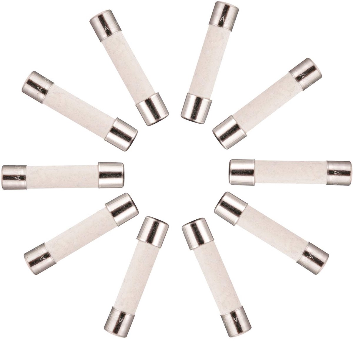 BOJACK T15A250V 6 x 30mm 15A 250V Slow Melting Ceramic Fuses 15 Amp 250 Volt 0.24 x 1.18 Inch Ceramic Tube Time Delay - ShopVlot