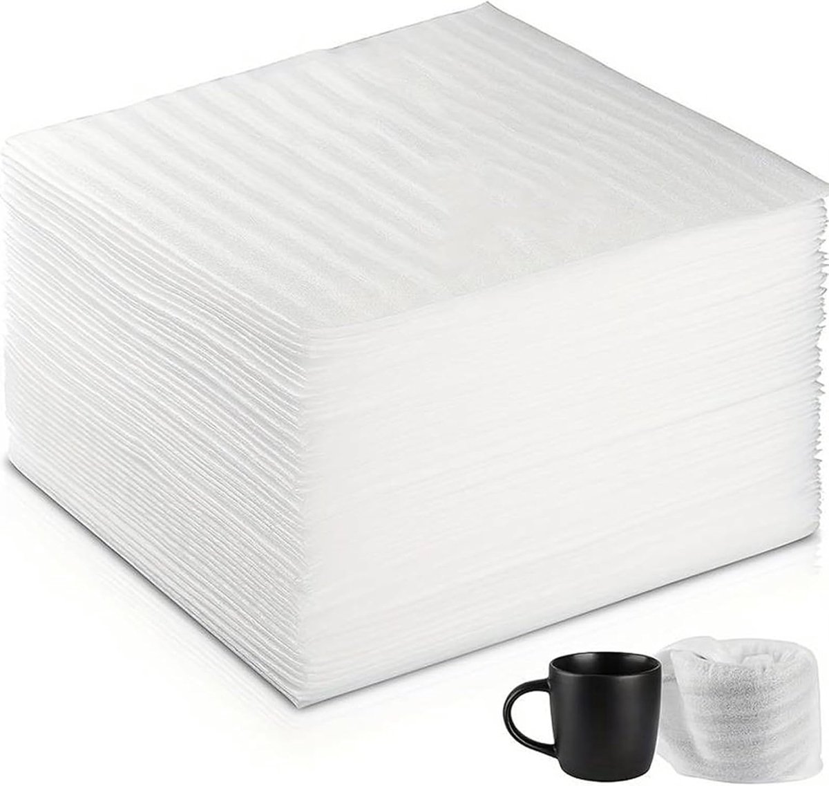 Pack of 100 Air Cushion Film, 30 x 30 cm Moving Boxes, Bubble Wrap, Packaging Film, Packaging Material, Foam Film for - ShopVlot