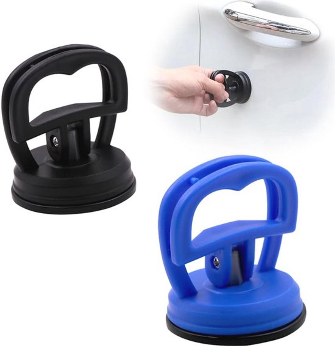 Deukentrekker Set 2-delig - 5,6 cm Zuignap voor Auto en Technische Apparaten