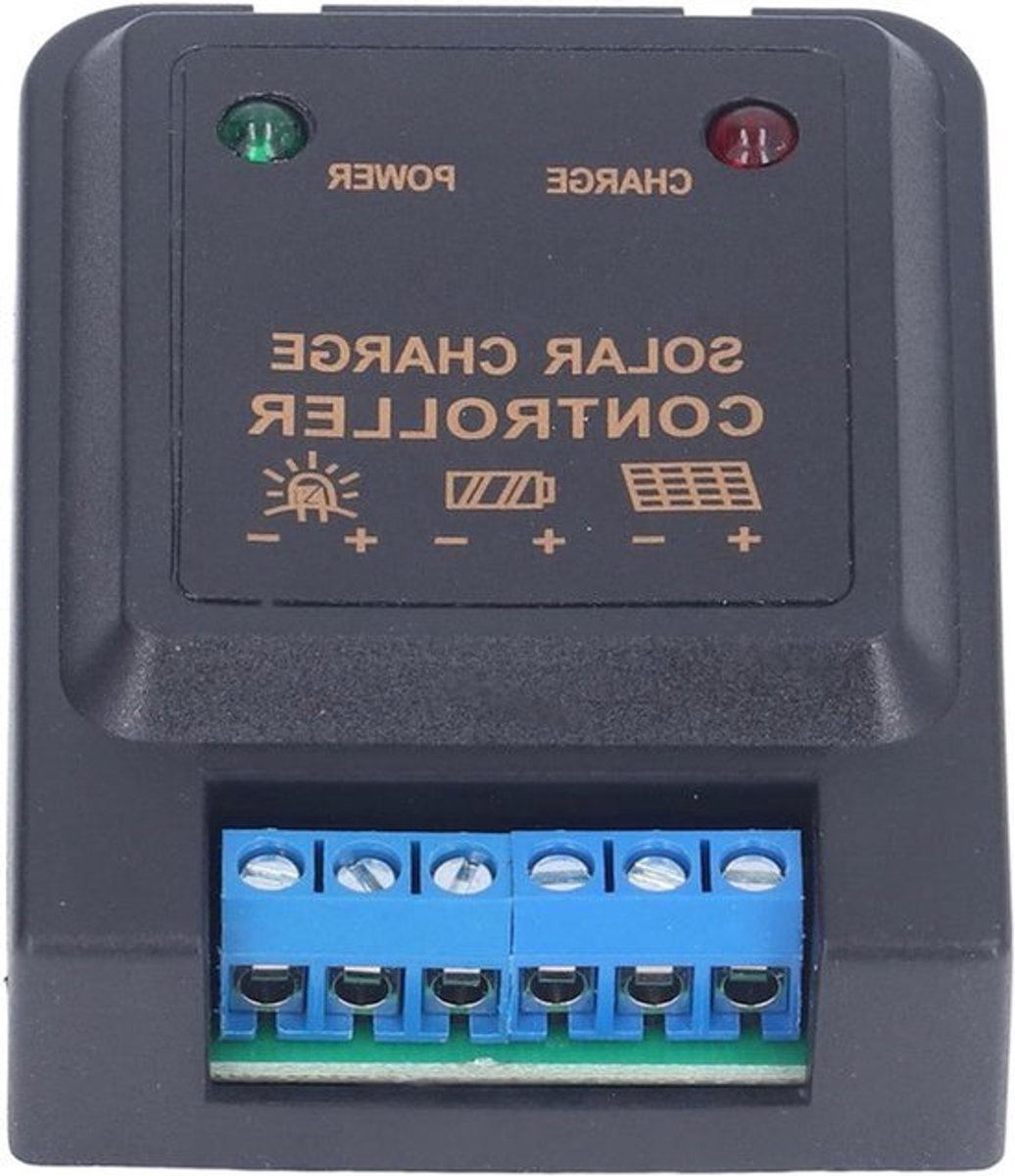 Eenvoudige Installatie Solar Laadregelaar 3 Stadium PWM Aanpassing Zonnepaneel Regulator LED Indicator Veilige Bescherming Duurzaam voor 6 V 12 V