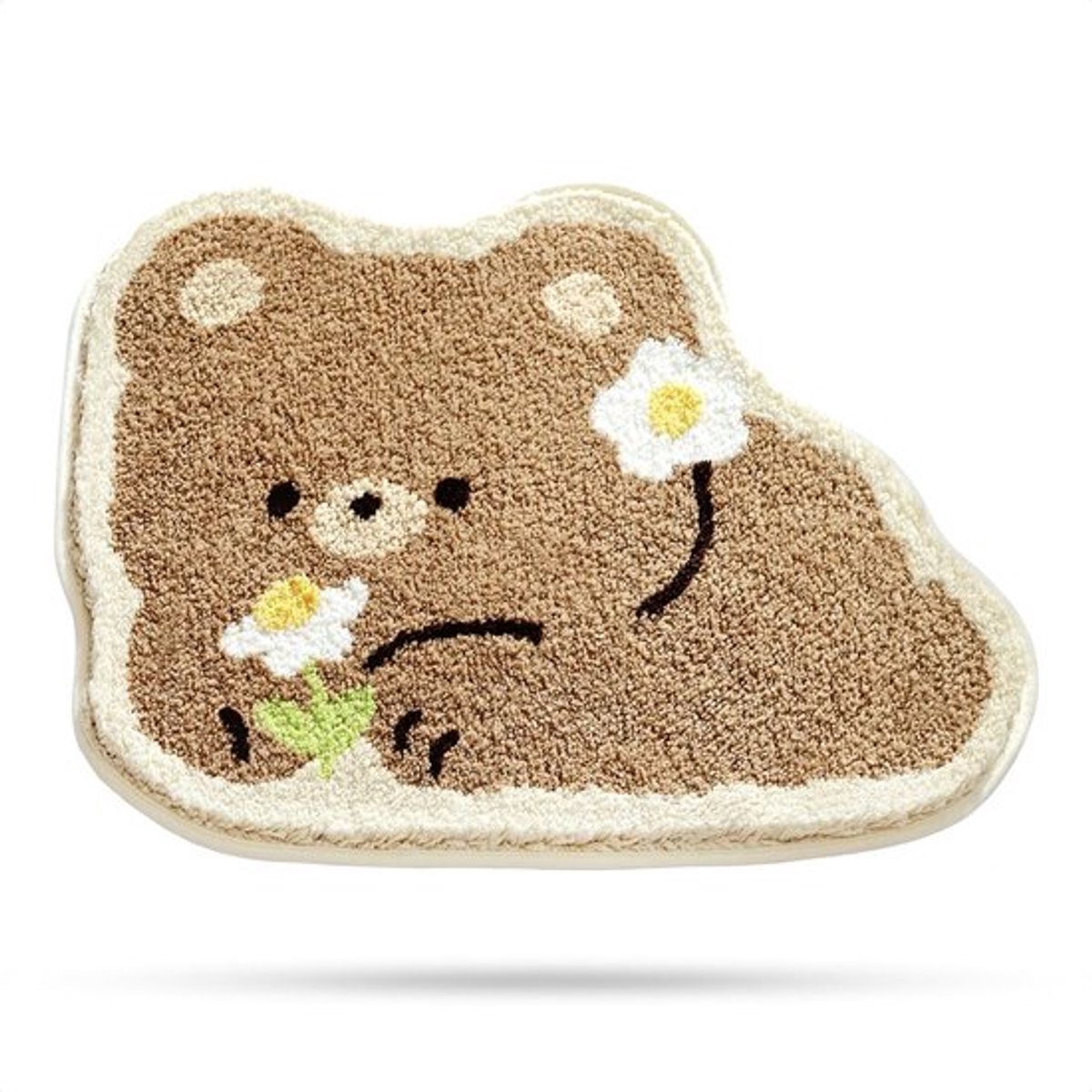 Vloerkleed - Tapijt - Badmat Dierenprint - Antislip Zachte Microvezel - Schattig Kinderbadmat - Waterabsorberend Dik Shaggy - 80x50 cm - Perfect voor Slaapkamer - Keuken - Woondecoratie - Kerstversiering - Feestdecoratie - Kerstcadeaus - Kerst