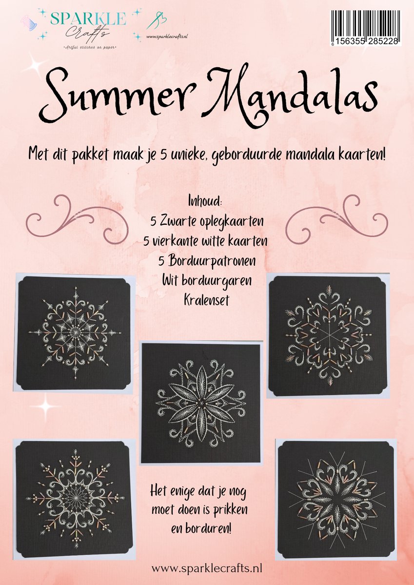 Borduurpakket Summer Mandalas