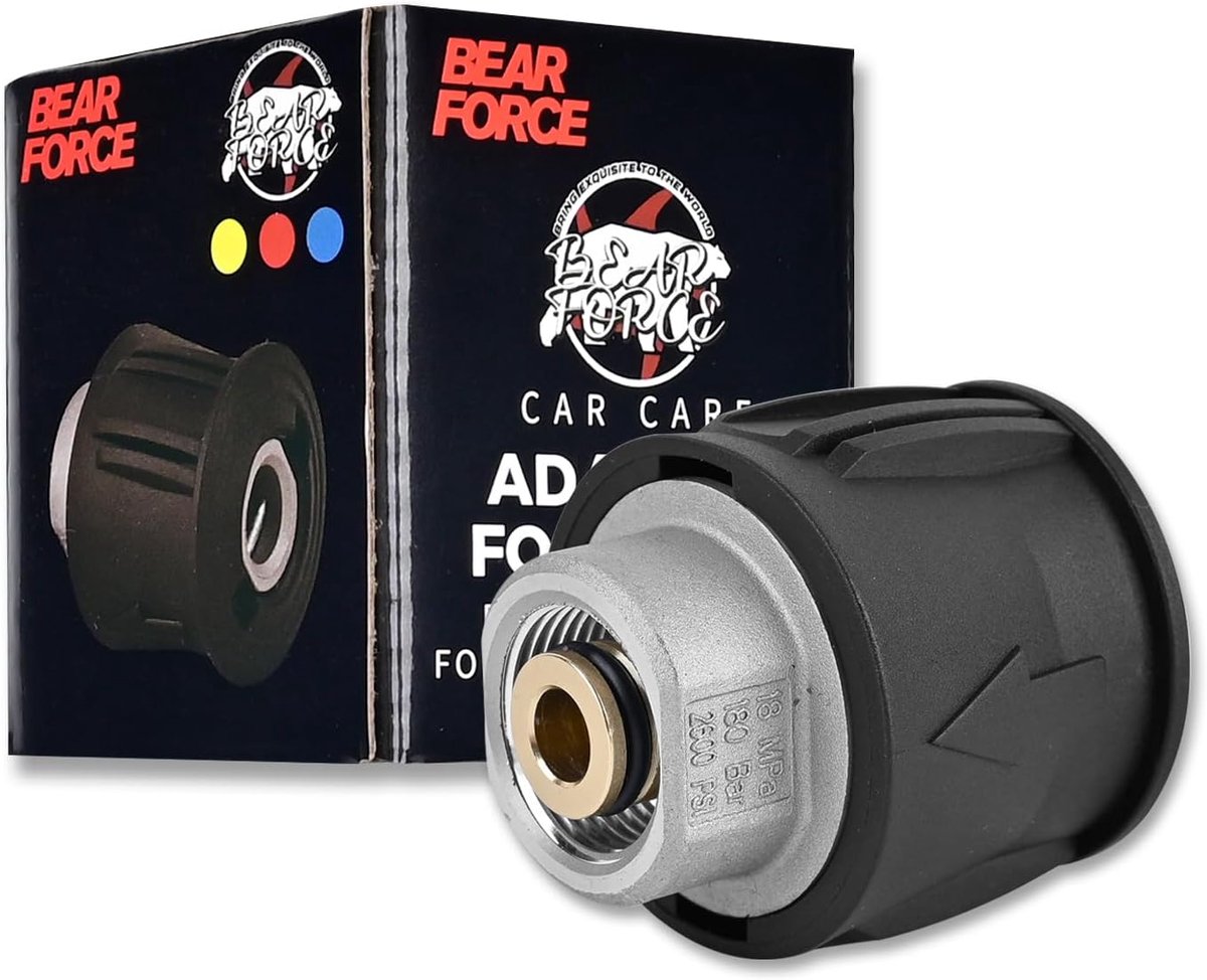 SnelShoppen - Hoge druk reiniger slangconnector Aluminium QuickConnect Adapter M22-14mm 4000psi voor Kärcher K2-K7 - Efficiënt schoonmaken