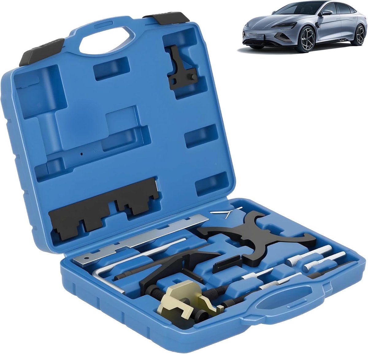 SnelShoppen - Engine Adjustment Kit Camshaft Alignment en Aanpassingsset voor Ford Cougar, Courier, Escape, Fiesta, Transit - 1.6 Ti-VCT, 1.5/1.6 VVT,