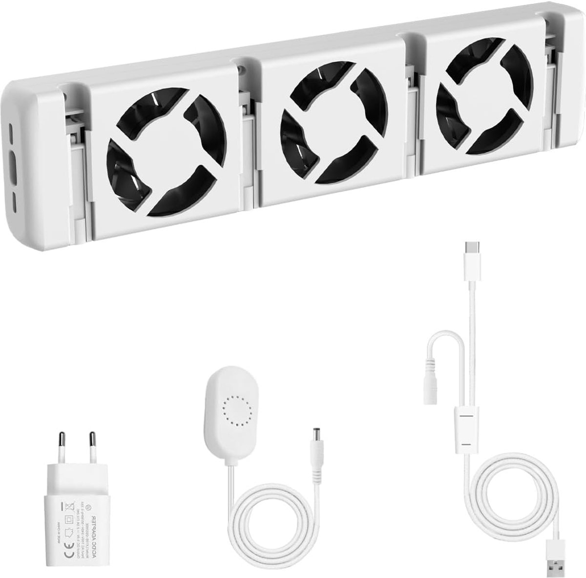 SnelShoppen - Radiator Ventilator Stil, Duurzame Verwarmingsventilator tot 22% Efficiëntie Verhoging, Ideaal voor Thuis en Kantoor, Verhoog de Warmtev