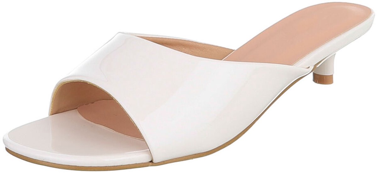 Slipper met hak - instapmodel - dames Mt:38