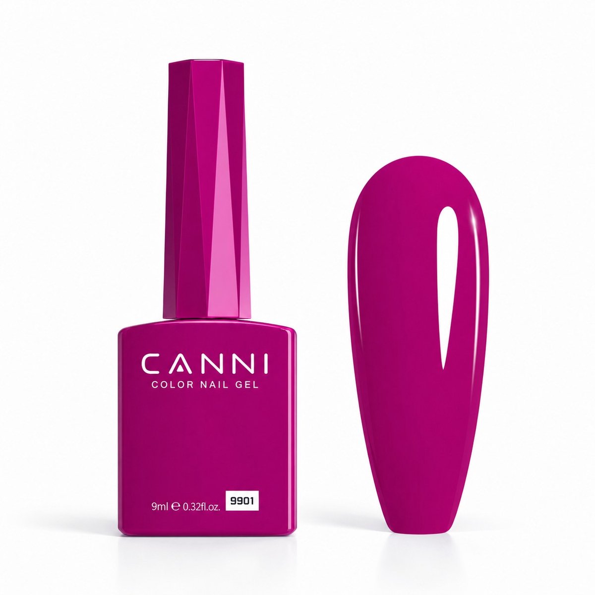 Canni - Gellak - 10 ml - HEMA-vrij - TPO-vrij - Gellak nagellak - Gel lak - Gel - Pink Gellac - Gellac - Gellak set kleuren - Gellak starterspakket - Gellak rood