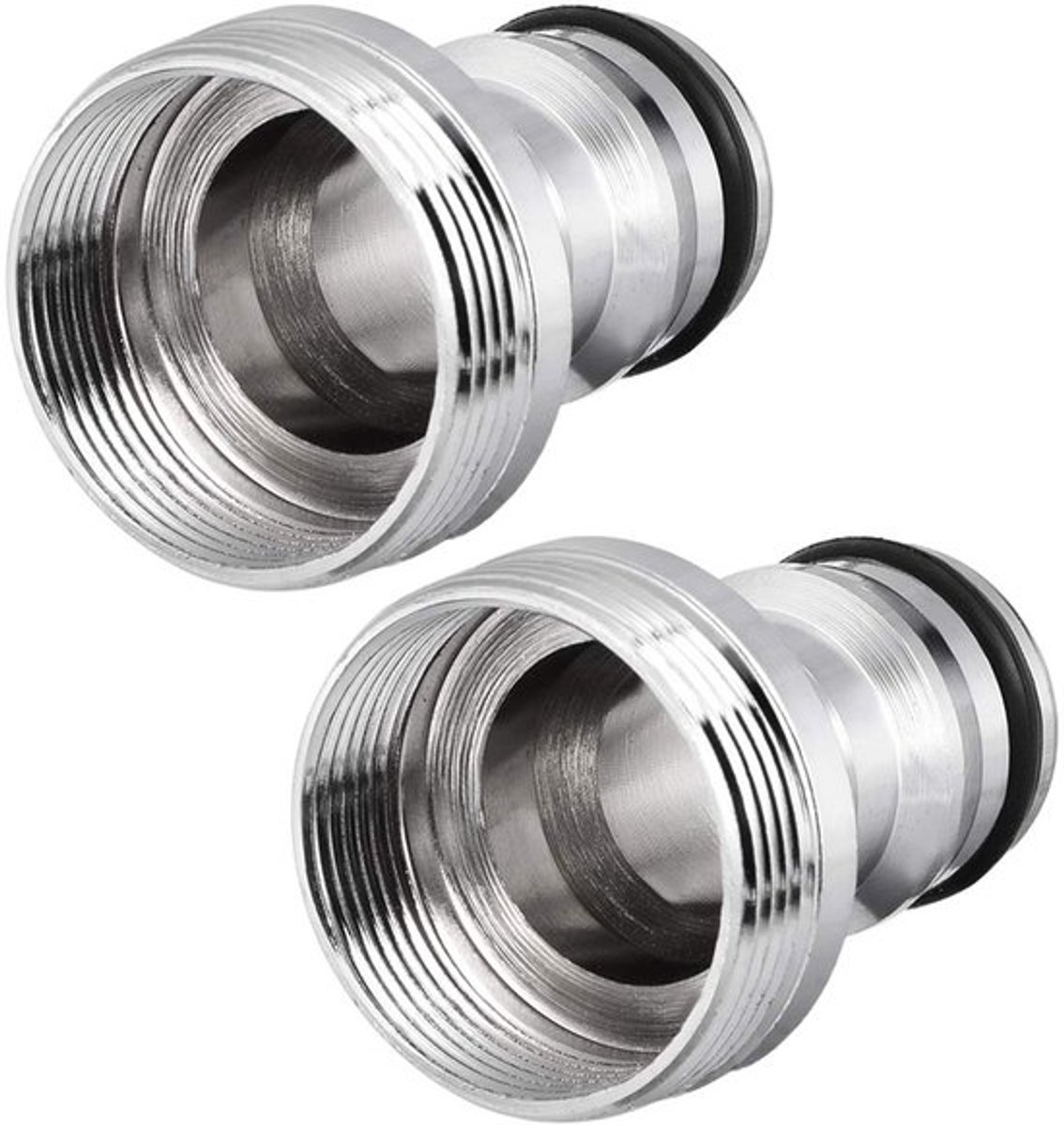 tuinslang snelkoppeling waterkraan buisadapter 16mm interne draad M22(2stuks)