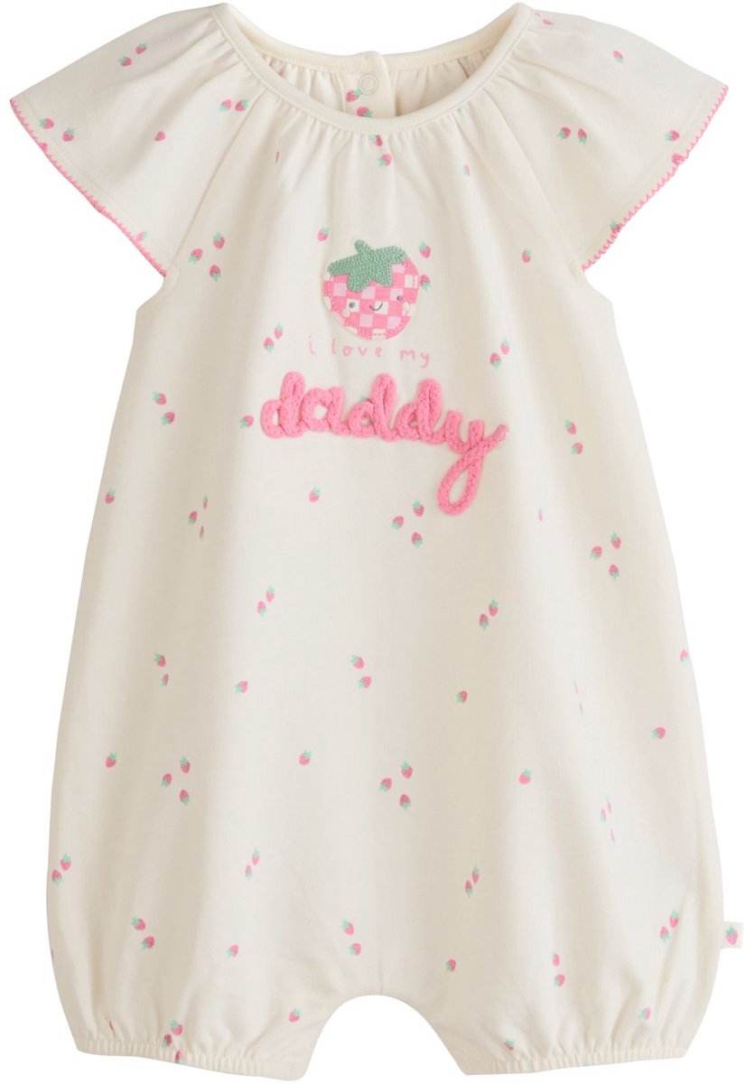 Next - Meisjes - Jersey babyrompertje - Wit