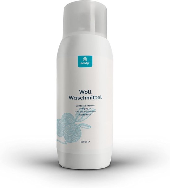 SnelShoppen - Wool Detergent voor Wol, Zijde en Bont - Vloeibaar met Lanoline - 0.5L Duurzaam en Effectief voor Wolwas - Milieuvriendelijk en Gezond -