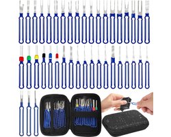 SnelShoppen - 41-delige Pin Extractor Tool Set - Terminal Verwijderingsset voor Elektrische Draadverbindingen - Inclusief 14 Single-Pin, 20 Double-Pin