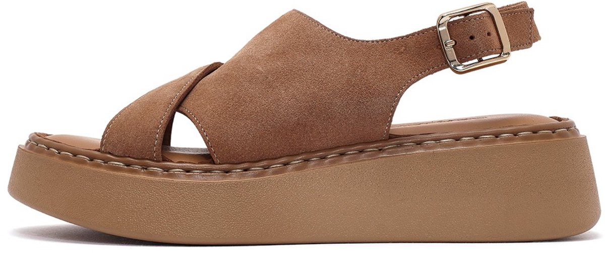 DERIMOD Sandals Suede Leather Sandals