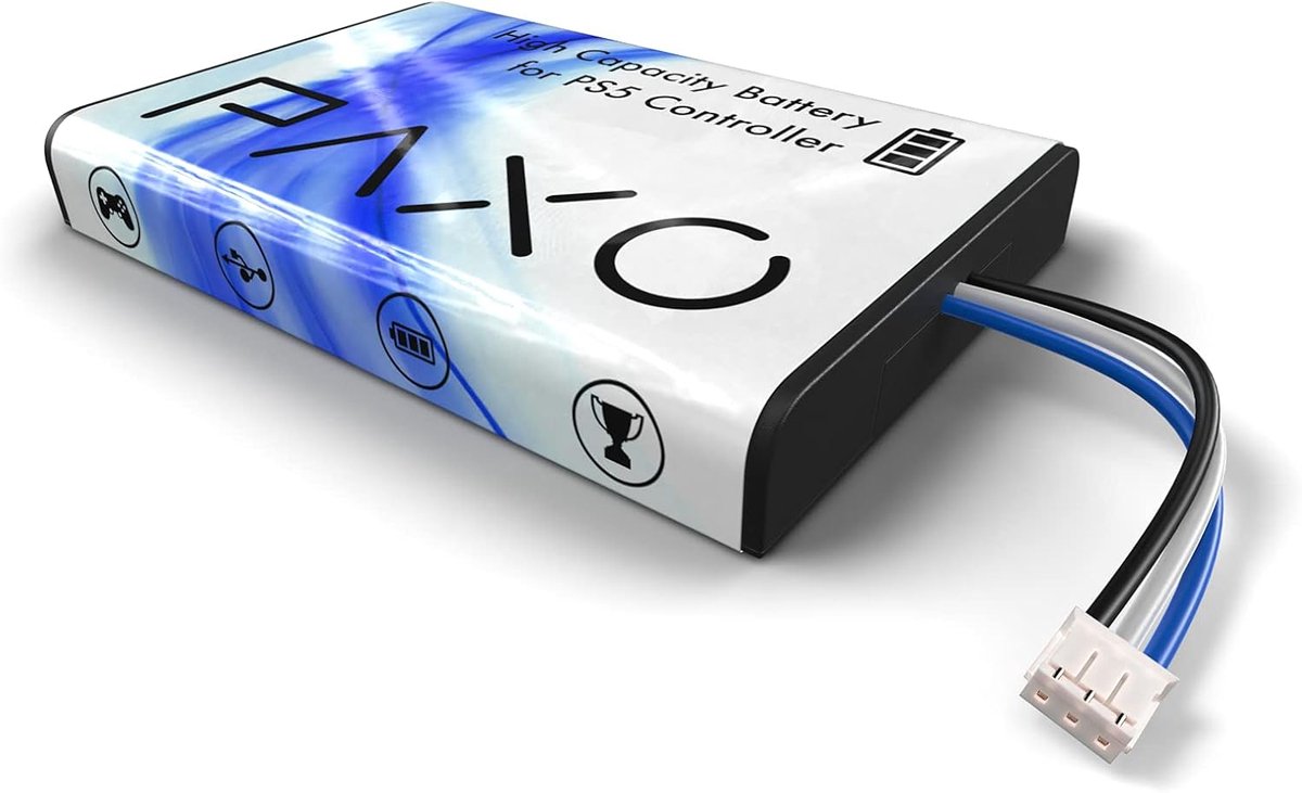 SnelShoppen - High-Performance Li-Ion Accu 9500mWh 2600mAh voor PS5 Controller - 66% Meer Speeltijd - Eenvoudige Vervanging