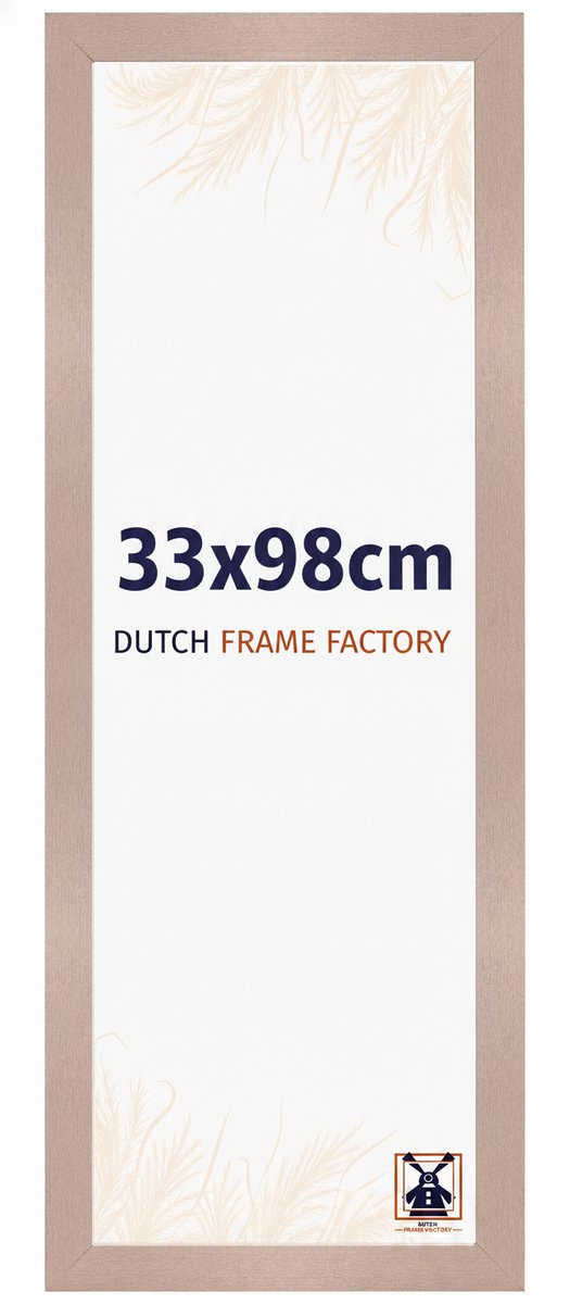 Fotolijst 33x98 cm - MDF - Oudroze - Benno