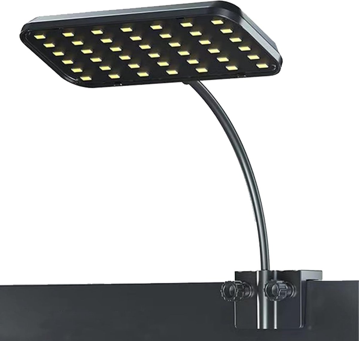 SnelShoppen - 92RA LED Aquarium Licht, 360° Verlichting, Dimbaar, Waterdicht, Energiezuinig, Perfect voor Aquatische Planten en Vissen (13 W, 30-40 cm