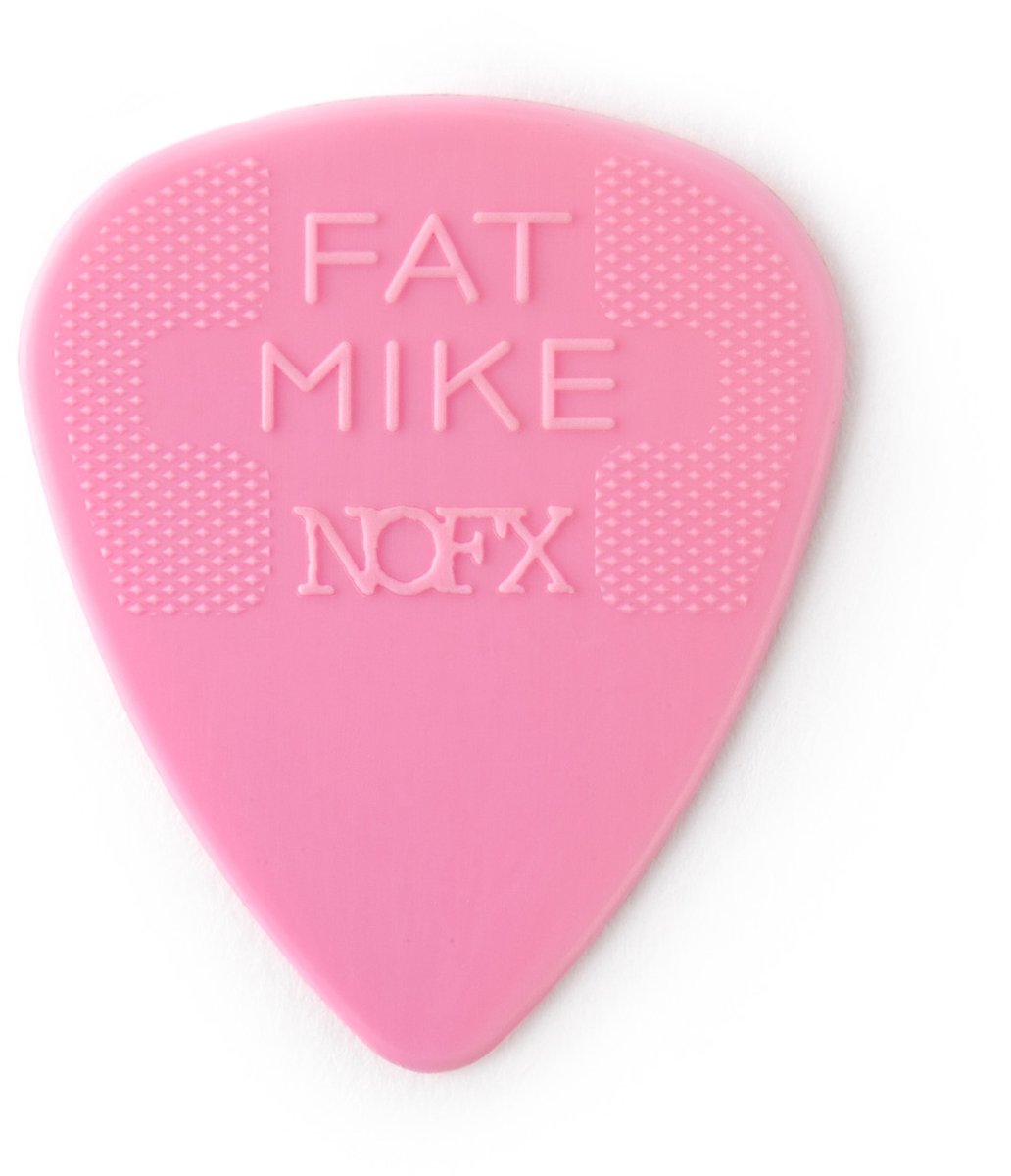 Dunlop 44P060FM Fat Mike Custom Nylon 0,60mm plectrumset (6 stuks)
