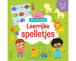 Oefen je brein! Leerrijke spelletjes 4-5 jaar