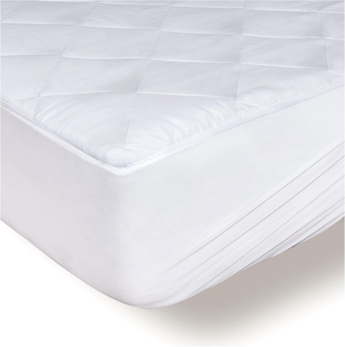 SnelShoppen - Matrasbeschermer 160x200 - Gequilt, Ademend, Oeko-Tex, Tot 40 cm Hoes - Perfecte Bescherming en Comfort voor Jouw Bed