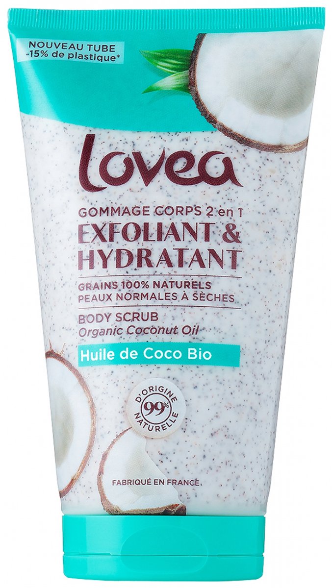 Lovea 2-in-1 Body Scrub Coco Oil - 250 ml
