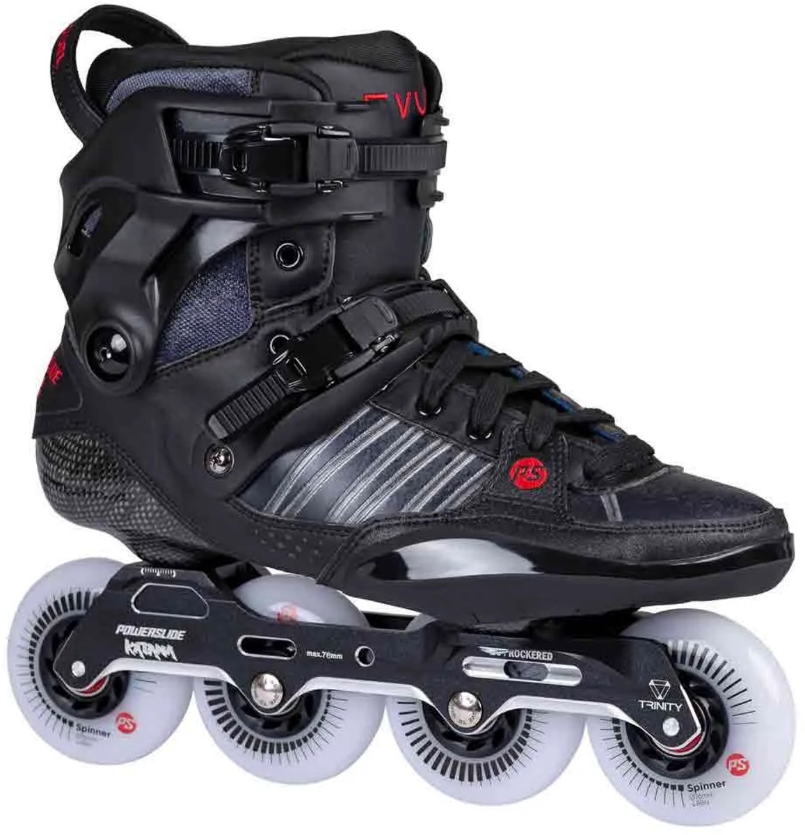 Powerslide Hc Evo Pro 90 Inline Skates Zwart EU 44