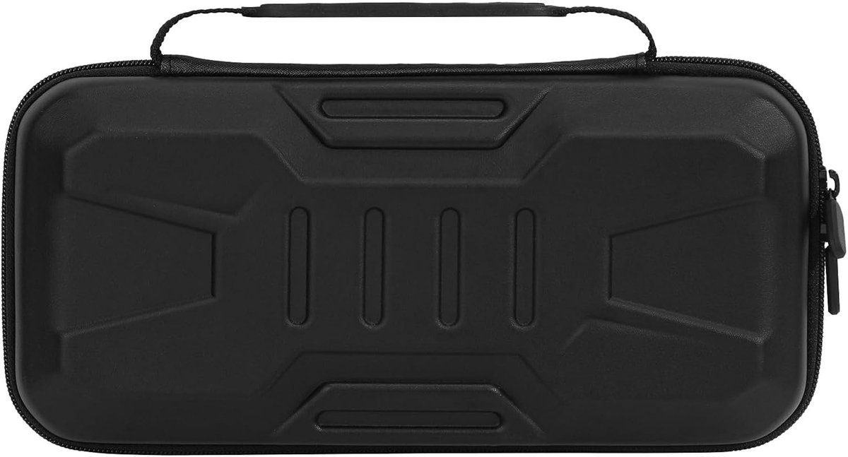 Case Compatible with Switch 2, Protective Hard Shell Travel Carry Storage Cases for Switch 2 with 10 Game Card Slots (Black)