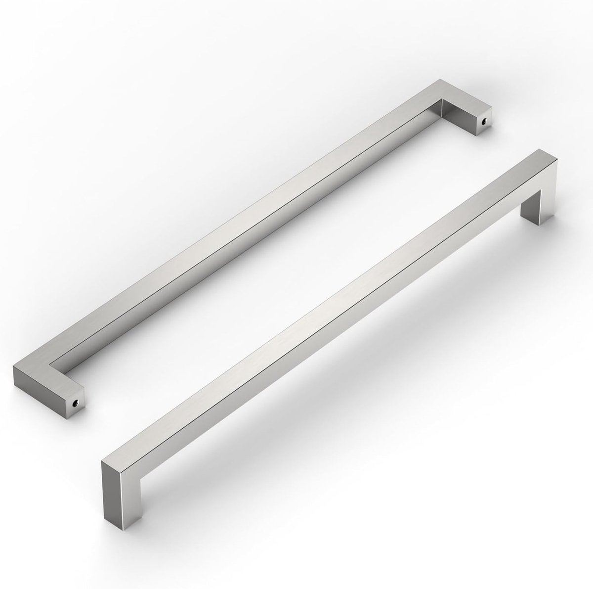 5 stuks meubelgrepen, geborsteld nikkel, kastgrepen, keukengrepen, 288 mm, gatafstand voor schuifladen, handgrepen, ladegrepen, handgrepen voor keukenkasten, kledingkast