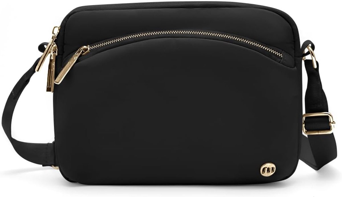 AOTM Women's Shoulder Bag, Small Lightweight Handbag, Waterproof Multipoche Sacoche, with Adjustable Shoulder Strap - ShopVlot