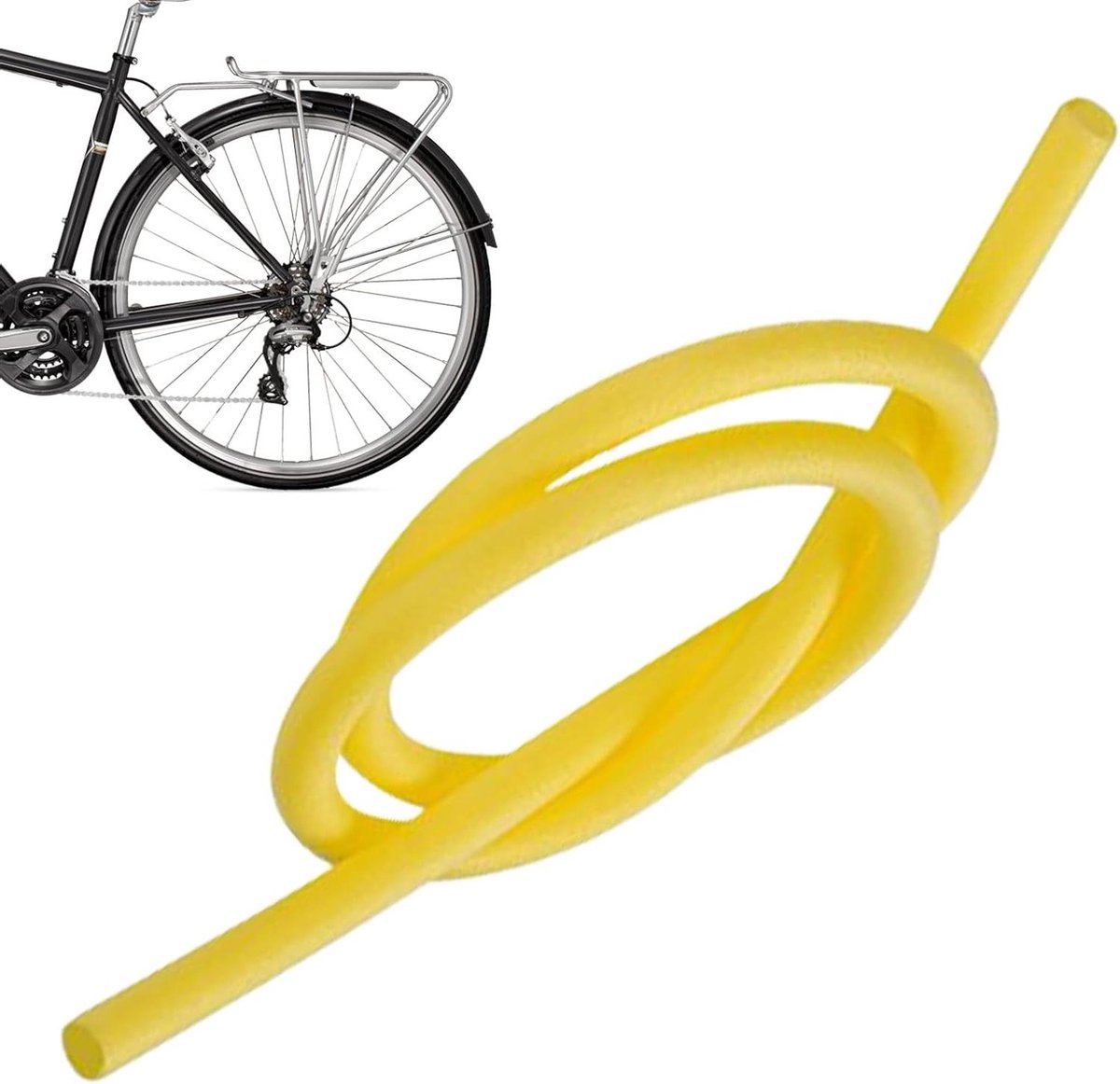 Fietsbinnenband - Reserveonderdeel - Fietsen Ondersteunen - Moderne lekbescherming - Diverse maten - Zwart