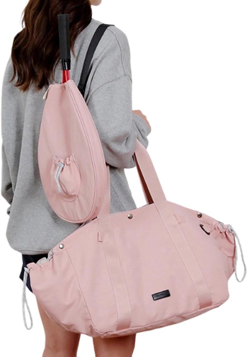 Sporttas - Draagtas - Outdoor avonturen - Waterdicht nylon - 40x23x30cm - Roze