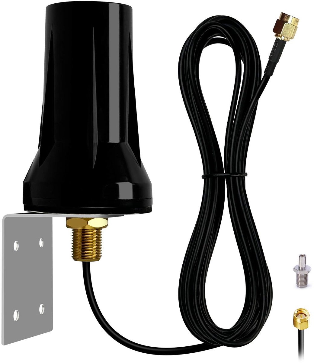 5G LTE 4G antenne Outdoor 7DBI omnidirectionele signaalversterker SMA / TS9 antenne 700-6000 MHz, GSM/GPRS/2G/3G/4G/5G voor 5G LTE router, intelligente veiligheidsbewaking thuis - 3 m
