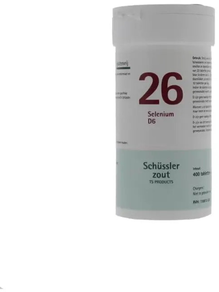 Pfluger Schussler Zout nr 26 Selenium D6 - 1 x 400 tabletten