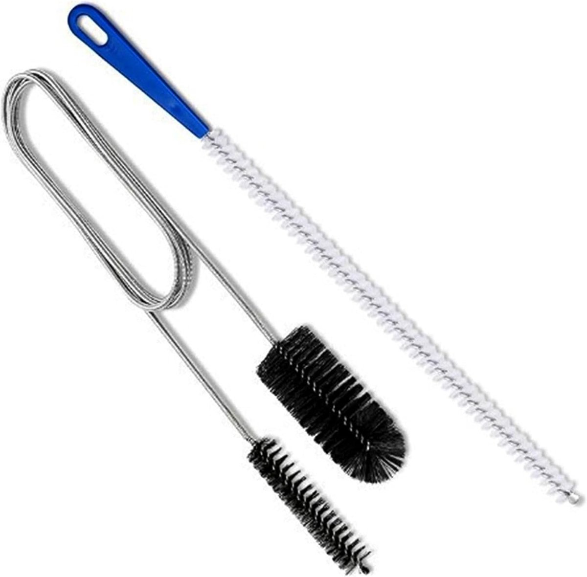 Effectieve Ontstopper voor Afvoer, Dubbelzijdige Nylon Schoonmaakborstel en Ontstopper, Handzaam en Gebruiksvriendelijk voor Verstopte Pijpen en Afvoeren