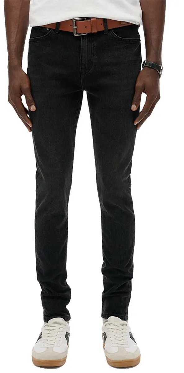 Superdry Vintage Skinny Fit Spijkerbroek 34 32 Man Zwart