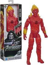 Marvel Studios Avengers - Doomsday Titan Hero Series Human Torch - Actiefiguur 30 cm