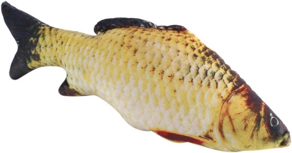 Nepvis, Zacht Viskussen Kussen Karper Pluche Kussen, Kussen Knuffeldier Speelgoed (40cm)