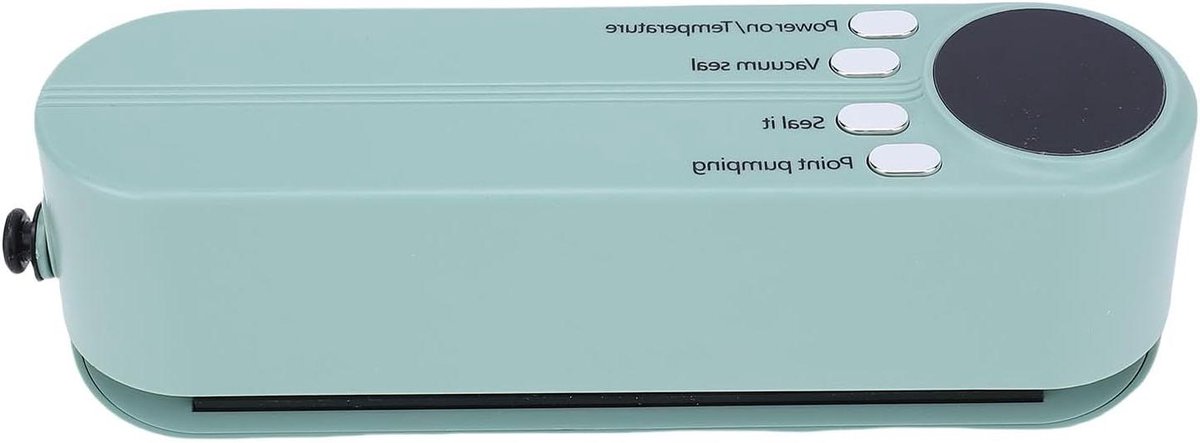 Draadloze Voedselverzegelaar - Vacumeermachine - Voedsel Vers Houden - 60KPa Sterke Zuigkracht - 1200 mAh Batterij - Groen
