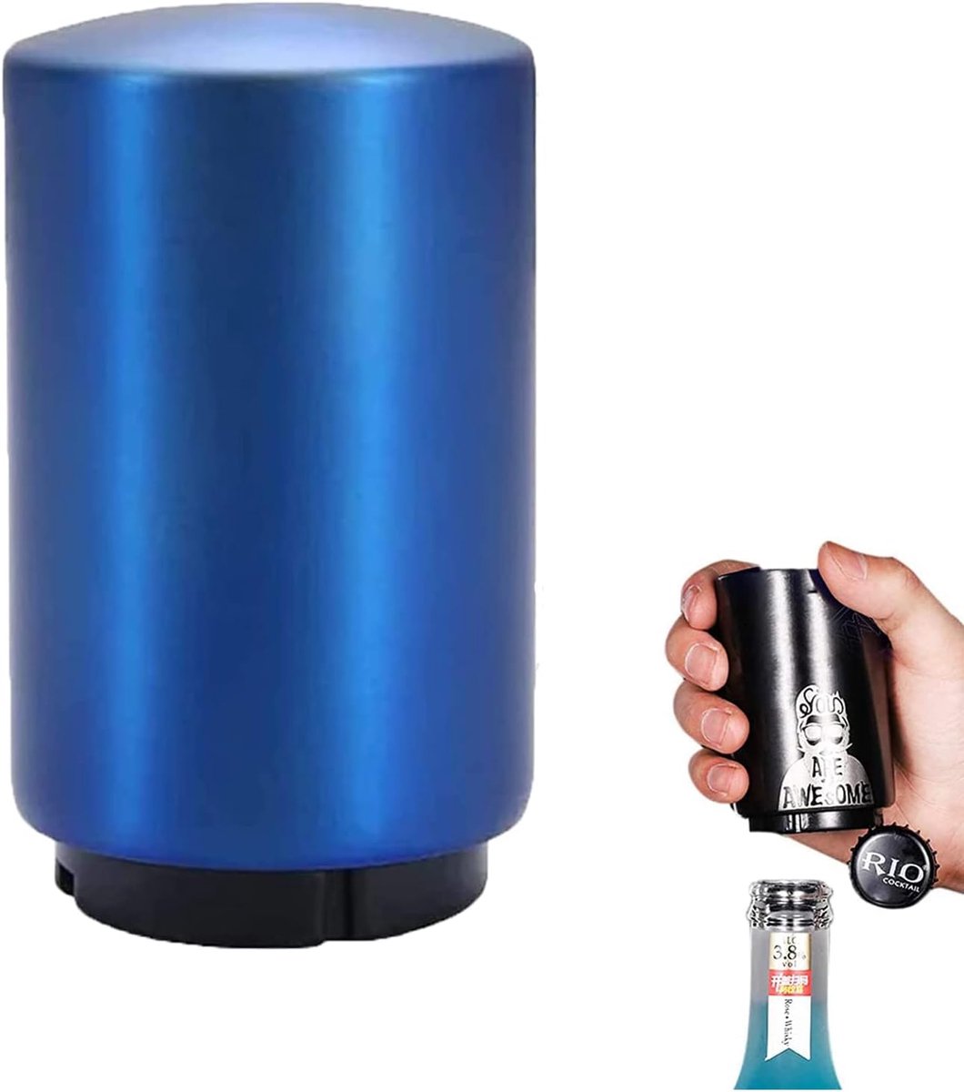 Bierflesopener, cadeau voor mannen en vrouwen, bierliefhebbers, magnetische automatische flesopener, bier, frisdrank, roestvrij staal, keukenaccessoires, verjaardag voor papa